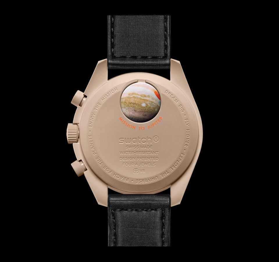 omega×swatch オメガ×スウォッチ  ムーンウォッチ MISSION TO JUPITER  SO33C100  木星  メンズ 腕時計