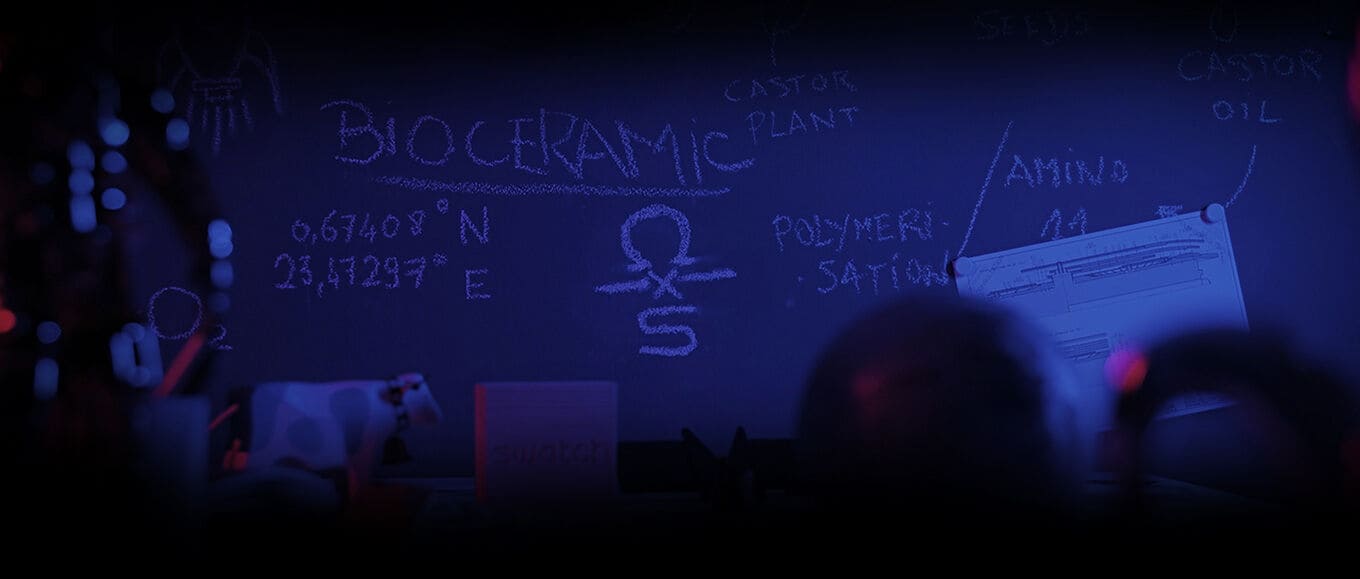 Bioceramic blackboard
