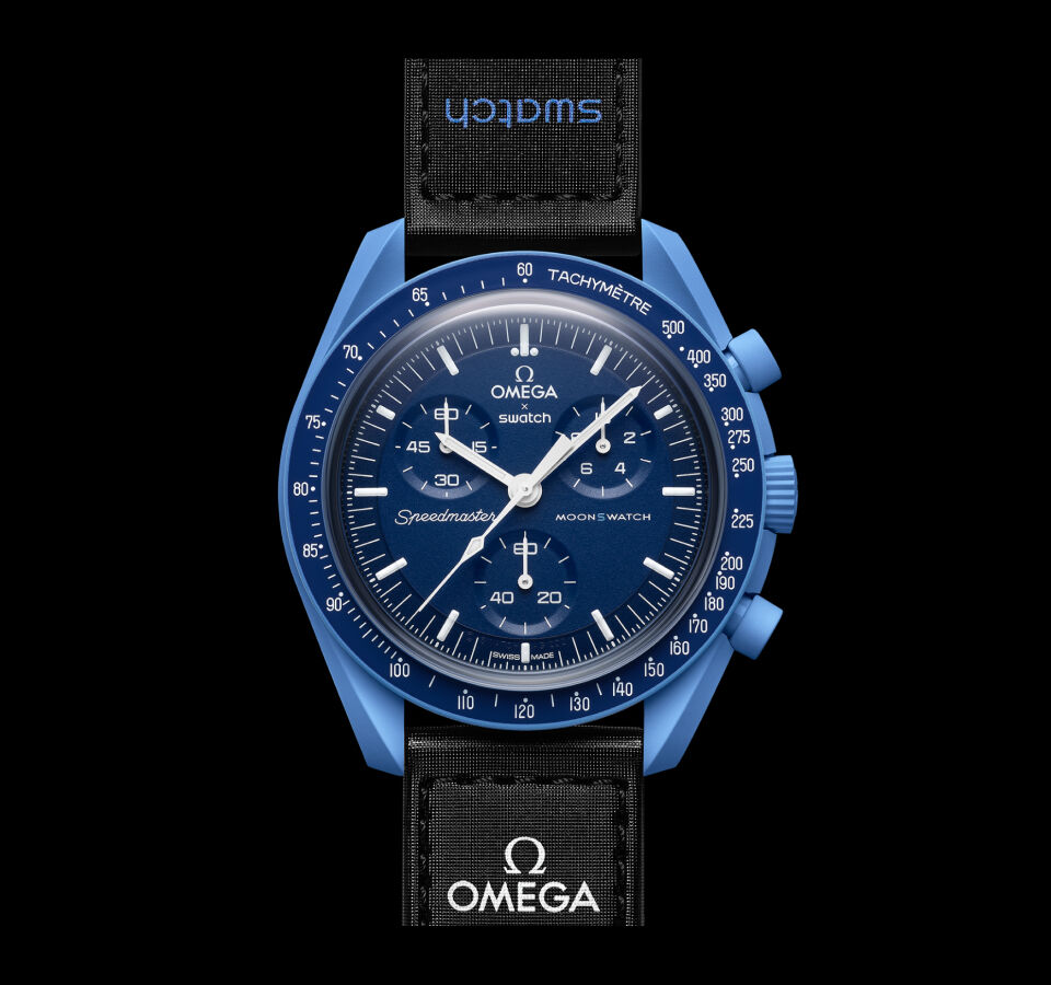 Swatch × Omega Mission to Neptune ネプチューン - 時計