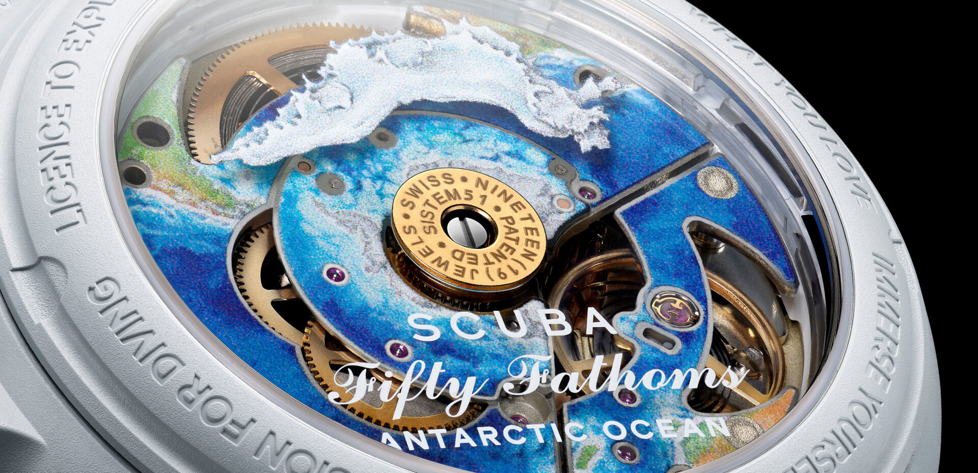 希望価格は62000円ですこうしさま専用Blancpain Swatch Antarctic Ocean