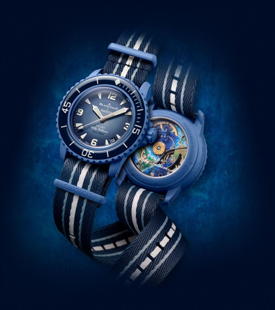サイズ交換ＯＫ】 x Blancpain 時計 Swatch Scuba Bioceramic 時計 ...