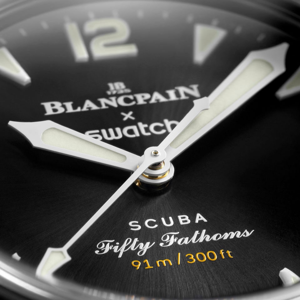 時計新品未使用 Blancpain X Swatch OCEAN OF STORMS