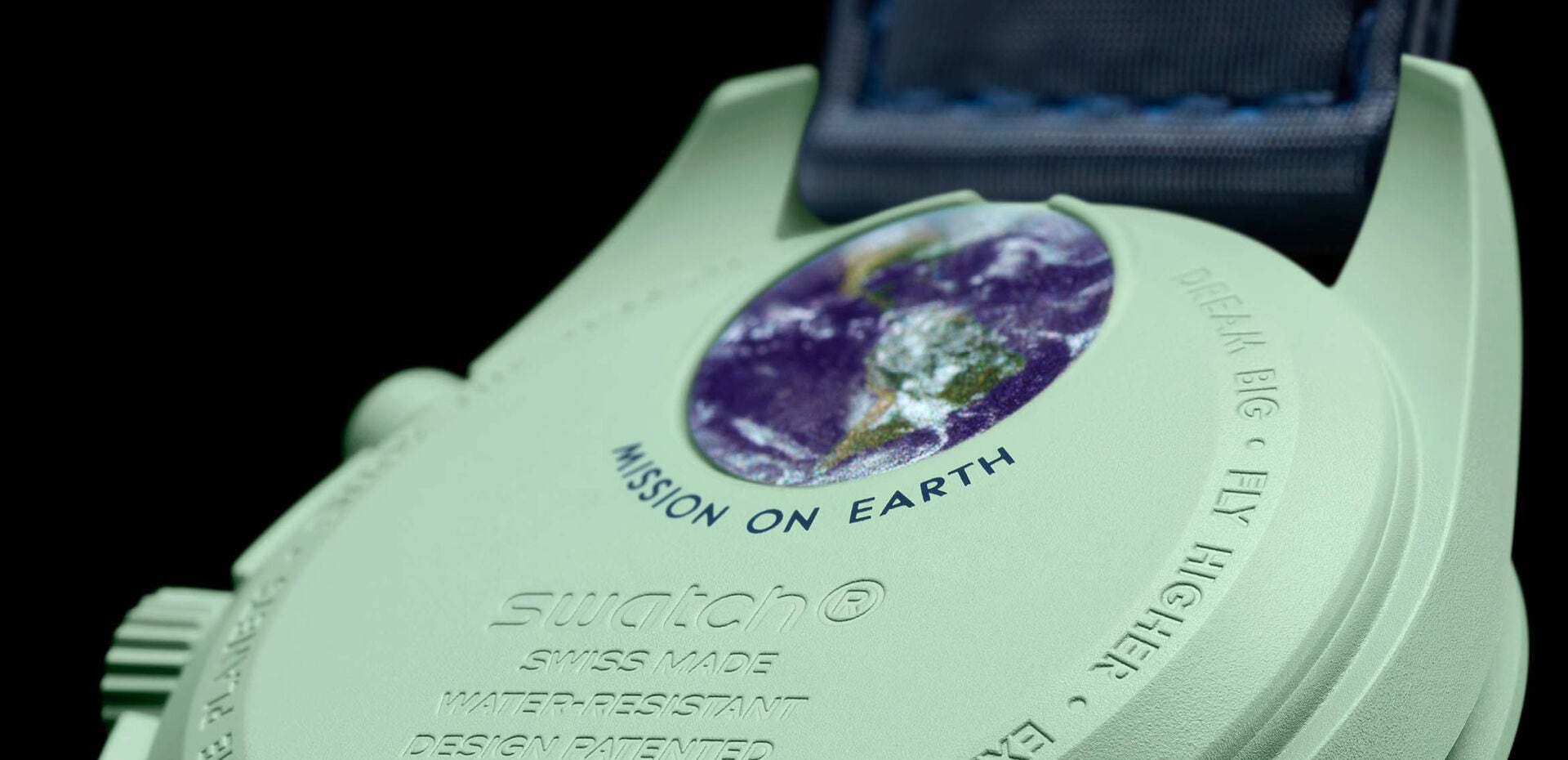 約185cmSwatch Omega Moonswatch Mission on EARTH