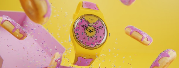 Swatch تقدم The Simpsons